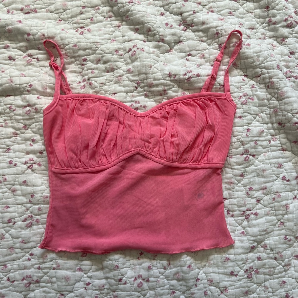 Beginning boutique mesh top